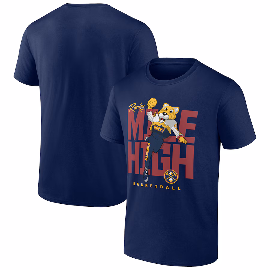 Men's Denver Nuggets Navy Team Pride T-Shirt - Puhuasuan