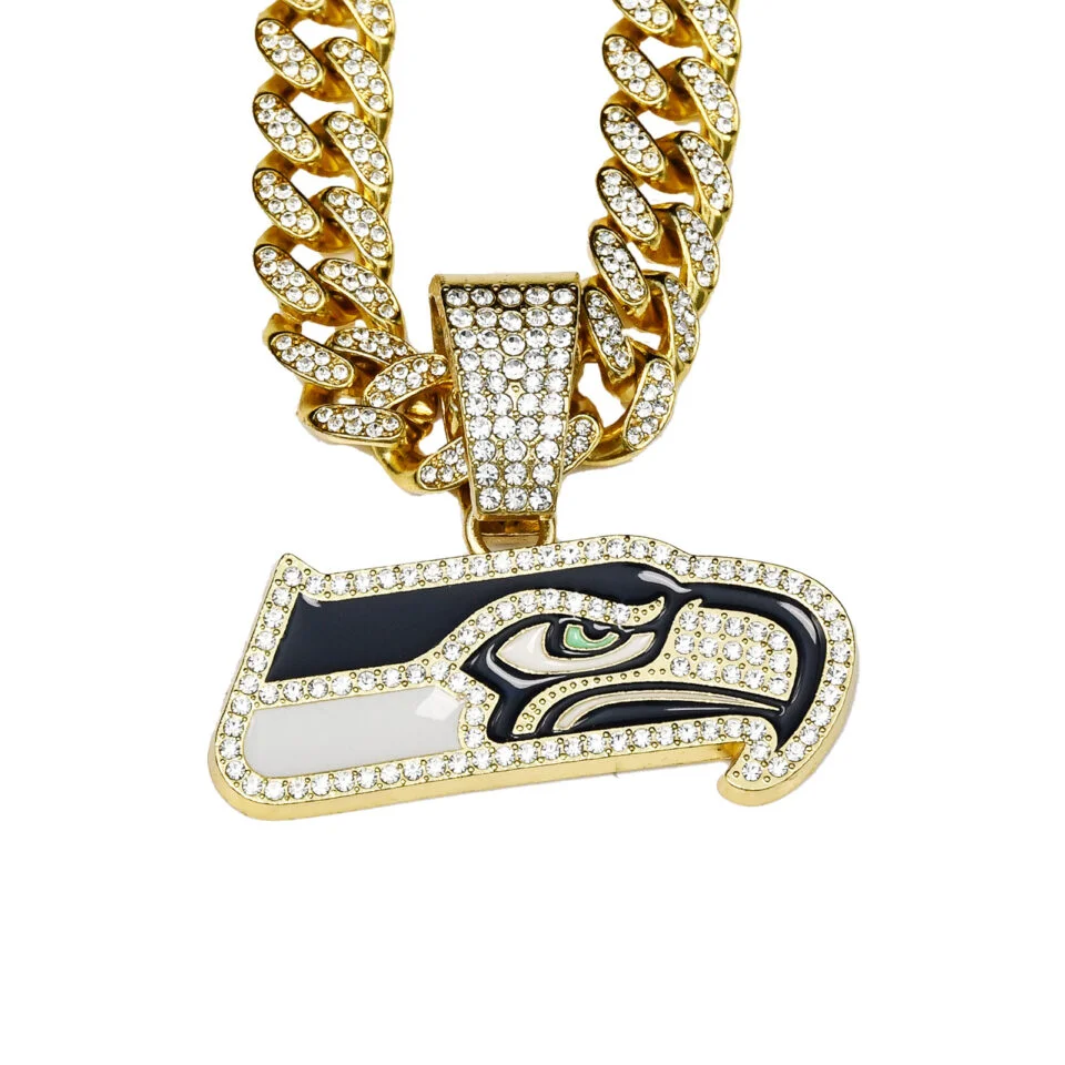 Seattle Seahawks Fan Necklace - Puhuasuan