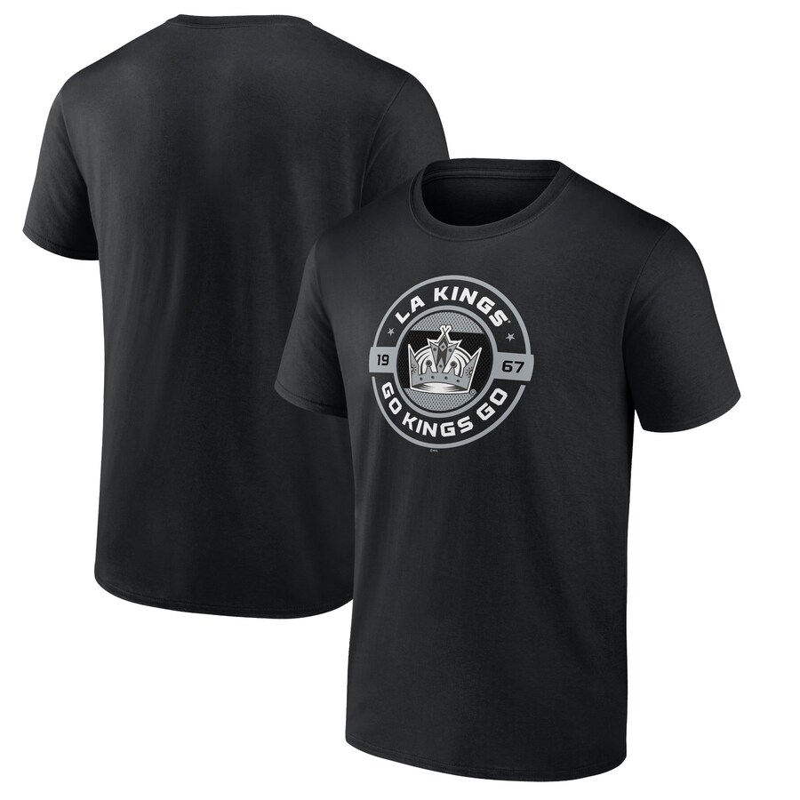 Men's Los Angeles Kings Black Native T-Shirt - Puhuasuan