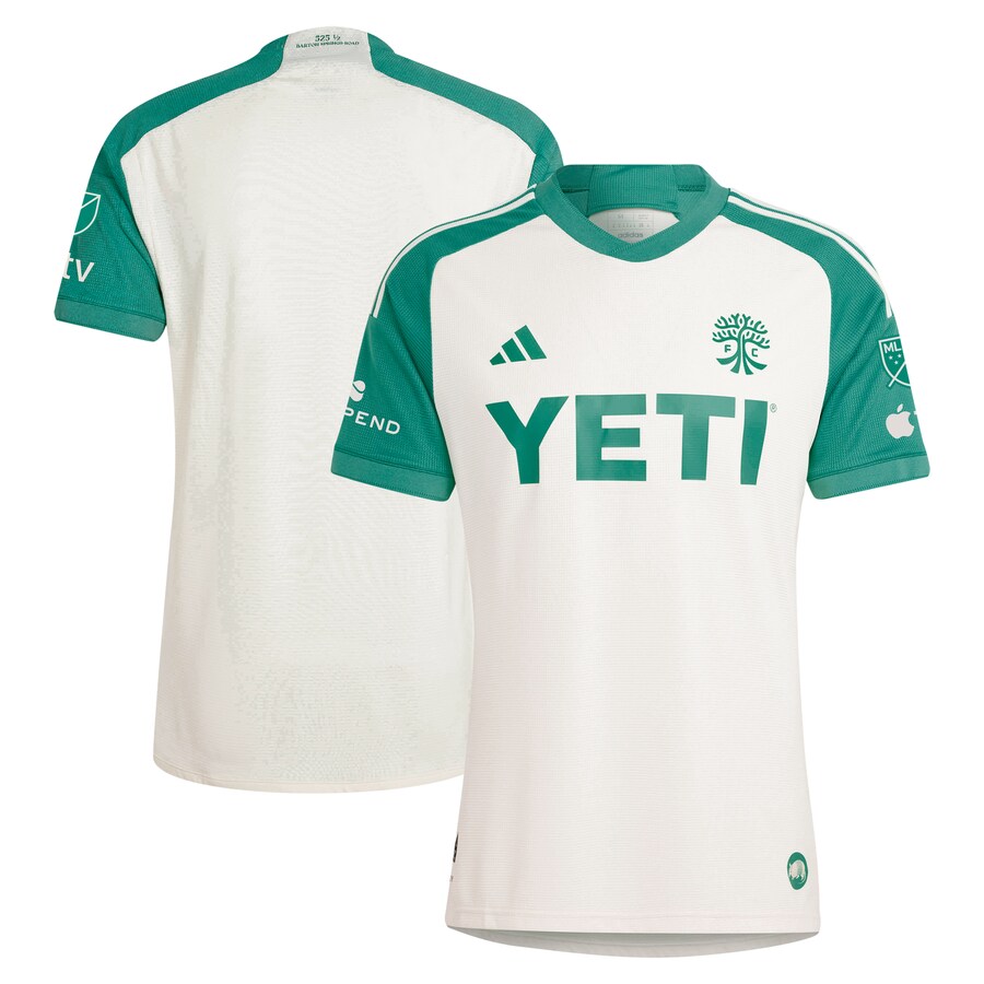 Men's Austin FC  adidas Tan 2024 The Armadillo Kit Authentic Jersey - Puhuasuan