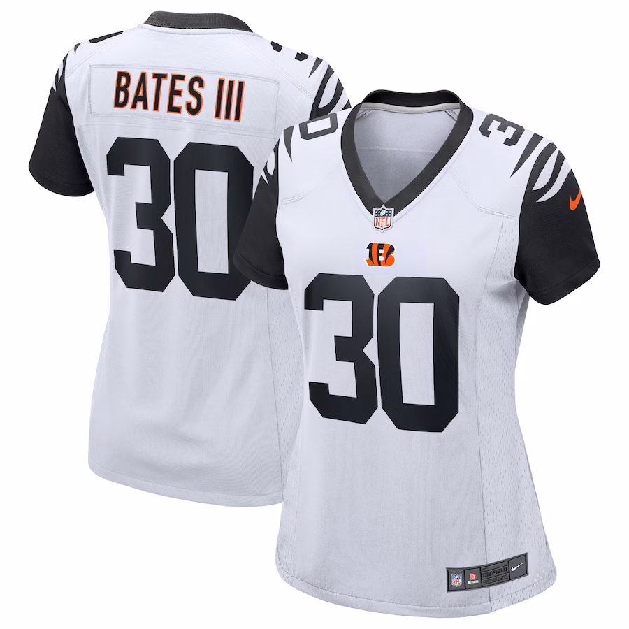 Women's Cincinnati Bengals Jessie Bates III Nike White Player Jersey - Puhuasuan
