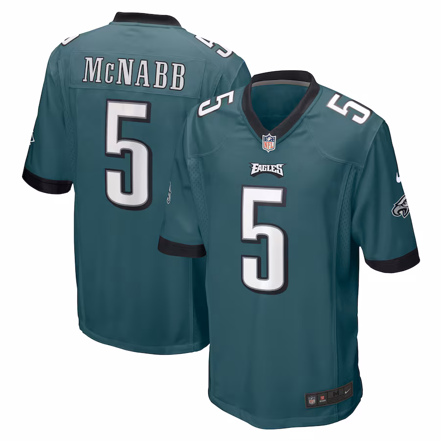 Men's Philadelphia Eagles Donovan McNabb Nike Midnight Green Retired Player Jersey - Puhuasuan