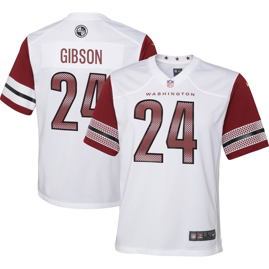Youth Washington Commanders Antonio Gibson Nike White Game Jersey - Puhuasuan