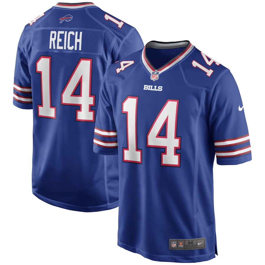 Men's Buffalo Bills Frank Reich Nike Royal Game Retired Player Jersey - Puhuasuan