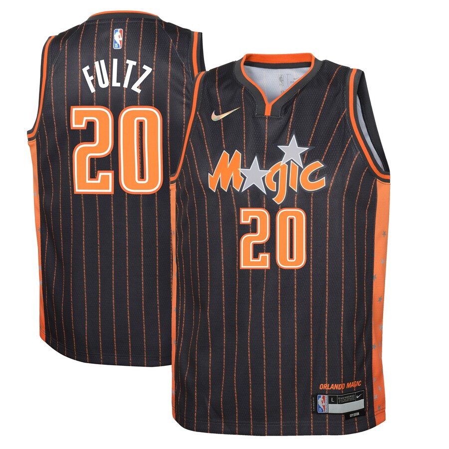 Youth Orlando Magic Markelle Fultz Nike Anthracite Swingman Jersey - City Edition - Puhuasuan