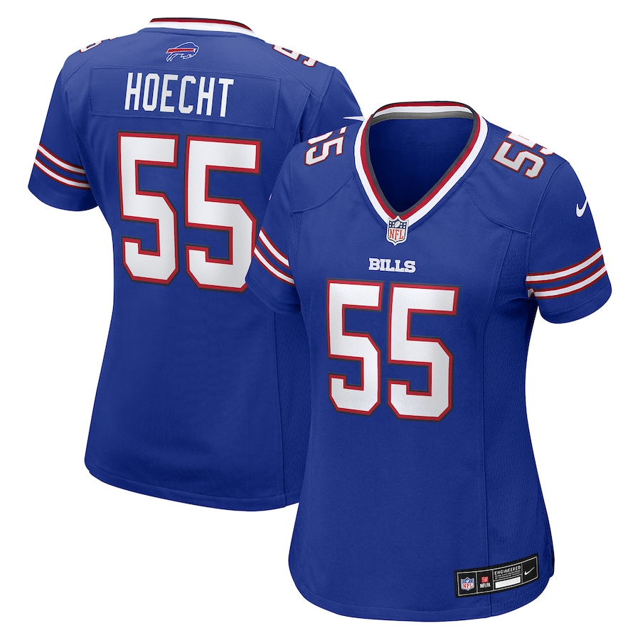 Women's Buffalo Bills Michael Hoecht Nike Royal Team Game Jersey - Puhuasuan