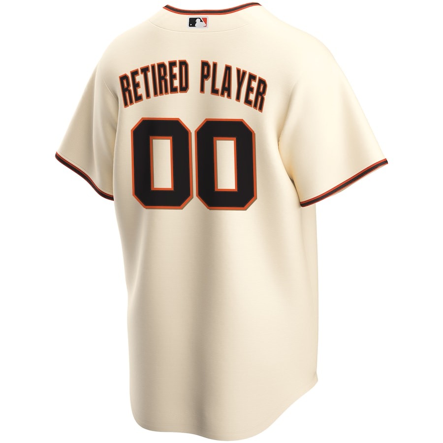 Men's San Francisco Giants Nike Cream Home Pick-A-Player Retired Roster Replica Jersey - Puhuasuan