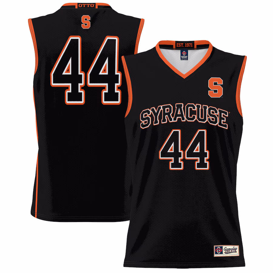 Unisex GameDay Greats #44 Black Syracuse Orange Lightweight Basketball Jersey - Puhuasuan
