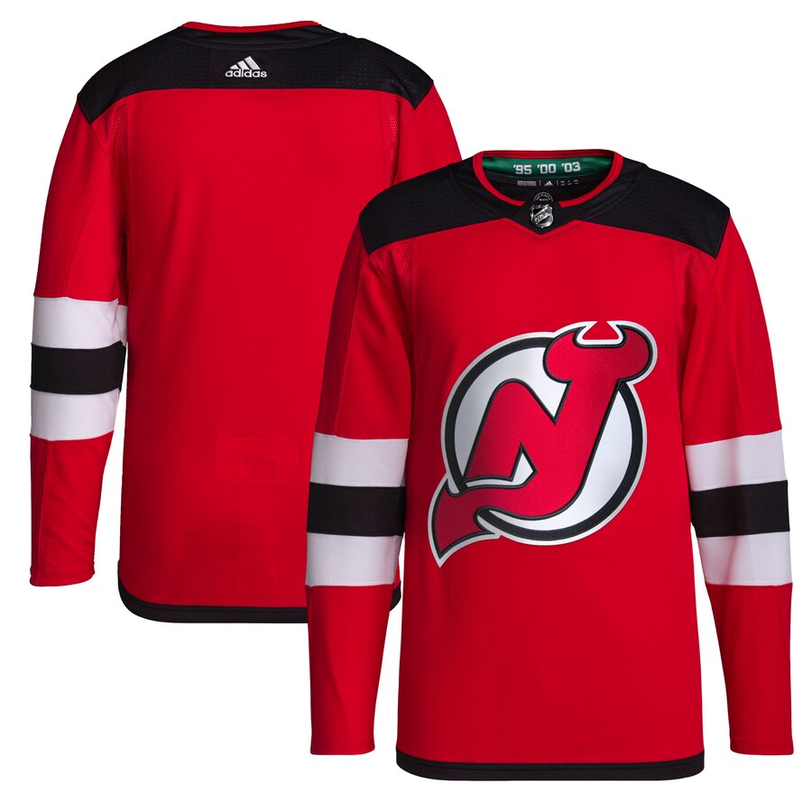 Men's New Jersey Devils adidas Red Home Primegreen Authentic Pro Jersey - Puhuasuan