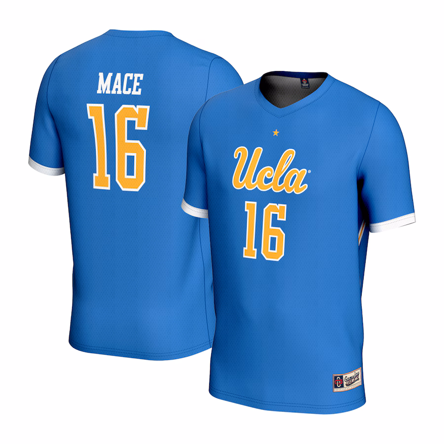Youth GameDay Greats Hailie Mace Blue UCLA Bruins Women's Soccer Fashion Jersey - Puhuasuan
