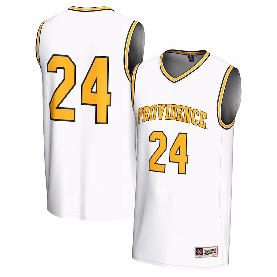 #24 Providence Friars GameDay Greats Youth Lightweight Basketball Jersey - White - Puhuasuan