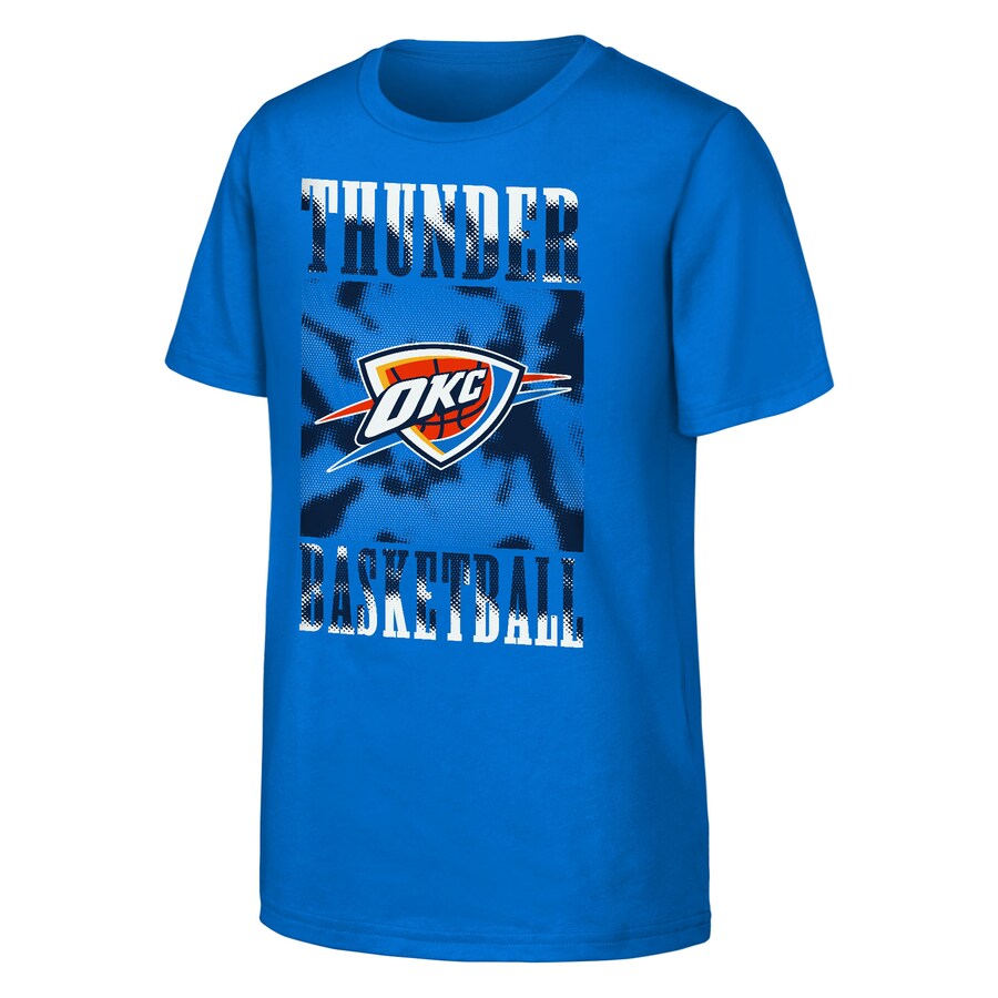 Youth Oklahoma City Thunder  Blue Garage Hero T-Shirt - Puhuasuan