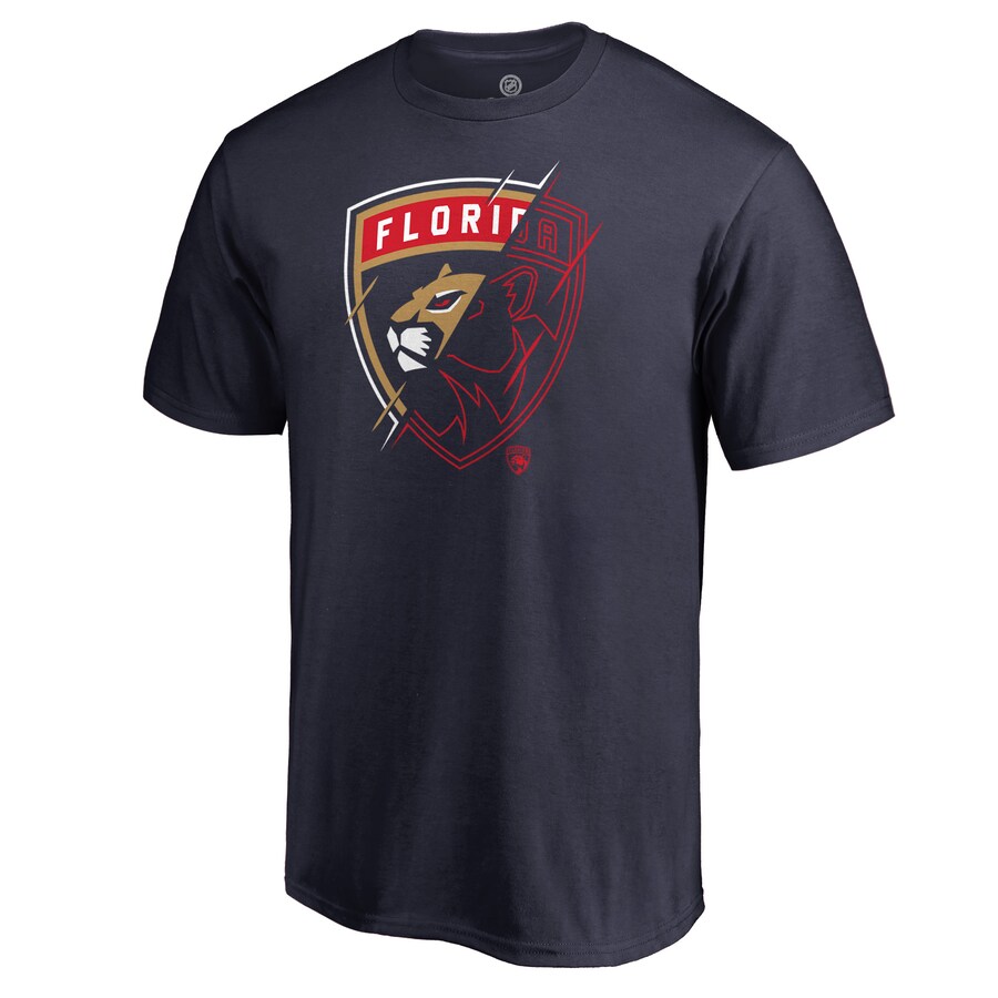 Men's Florida Panthers Navy X-Ray T-Shirt - Puhuasuan
