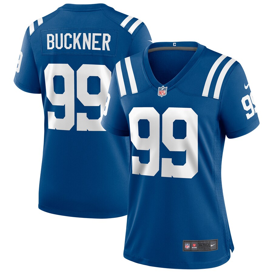 Women's Indianapolis Colts DeForest Buckner Nike Royal Game Player Jersey - Puhuasuan