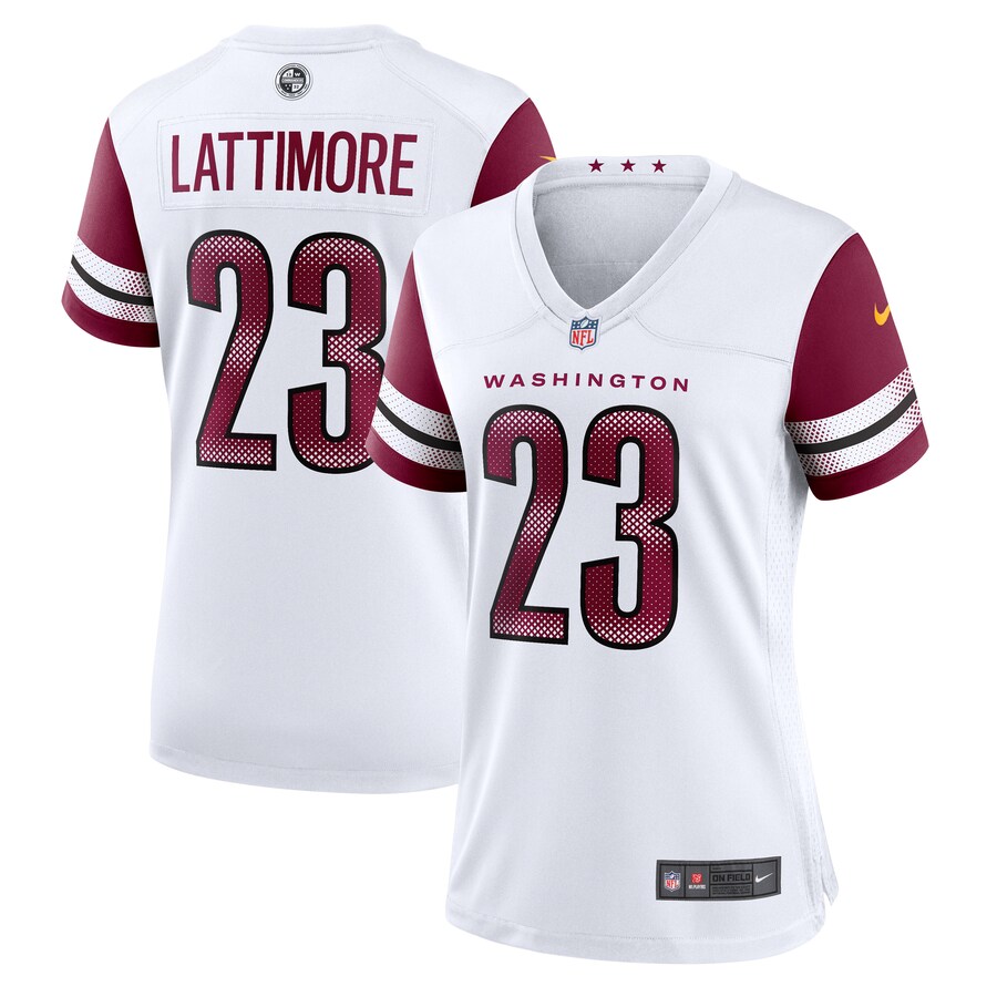 Women's Washington Commanders Marshon Lattimore Nike White Game Jersey - Puhuasuan