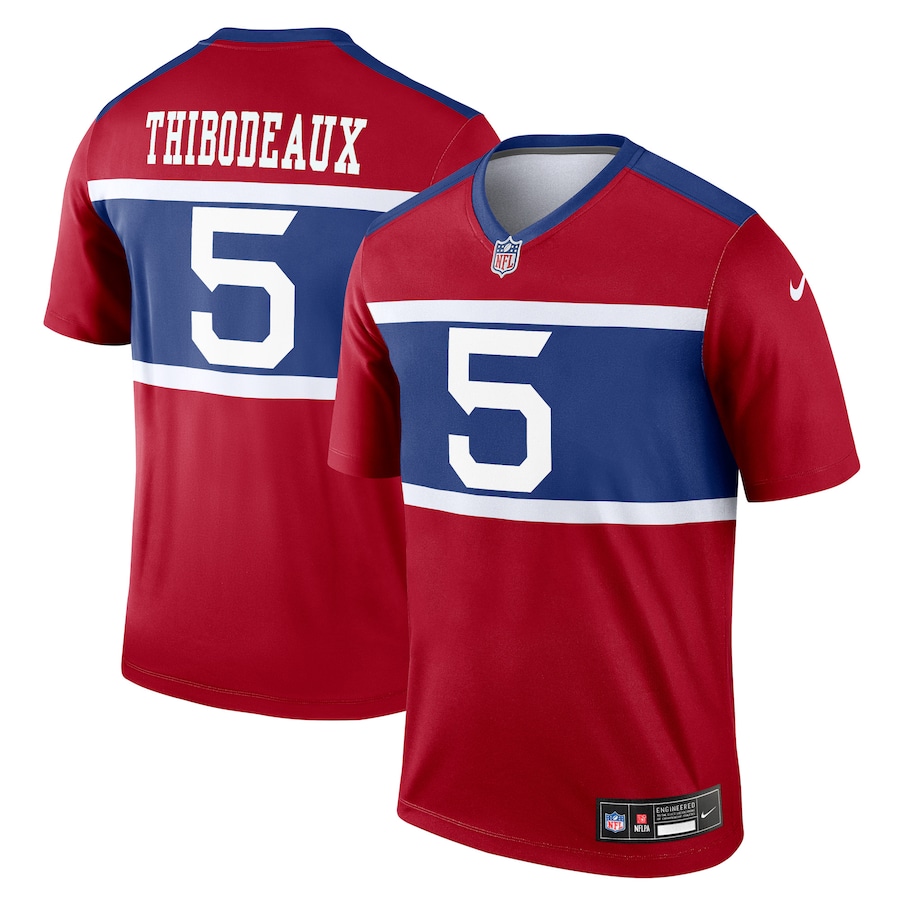Men's New York Giants Kayvon Thibodeaux Nike Century Red Alternate Legend Player Jersey - Puhuasuan