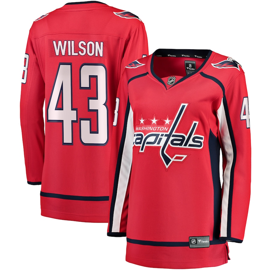 Women's Washington Capitals Tom Wilson Fanatics Red Breakaway Player Jersey - Puhuasuan