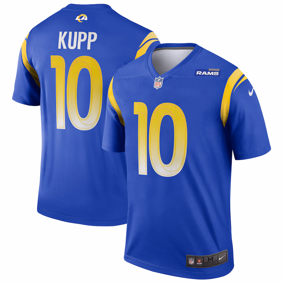 Men's Los Angeles Rams Cooper Kupp Nike Royal Team Legend Player Performance Top - Puhuasuan