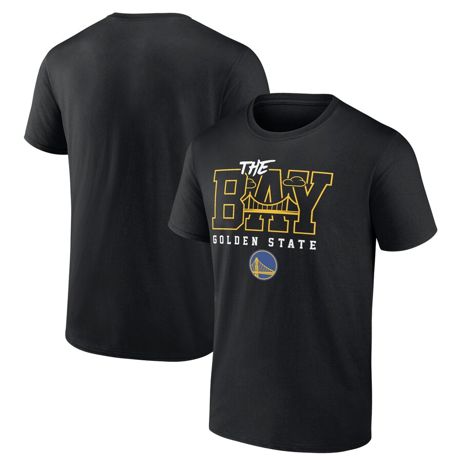Men's Golden State Warriors  Black Core Hometown Launch T-Shirt - Puhuasuan