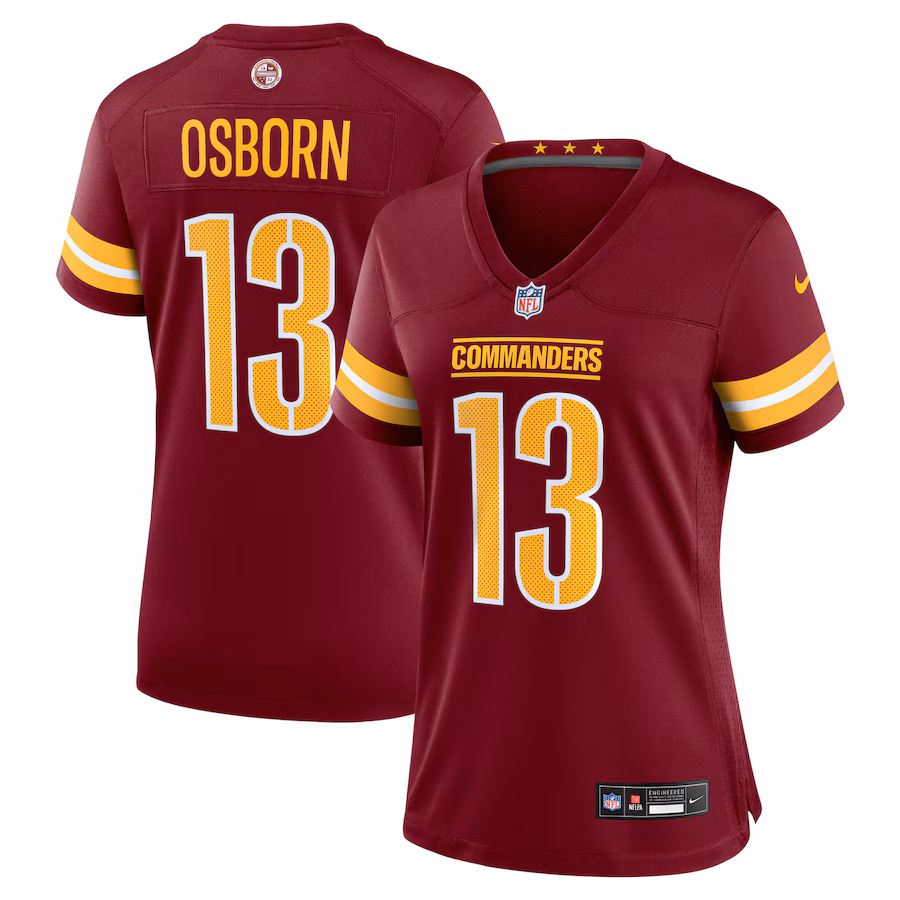 Women's Washington Commanders K.J. Osborn Nike Burgundy Game Jersey - Puhuasuan