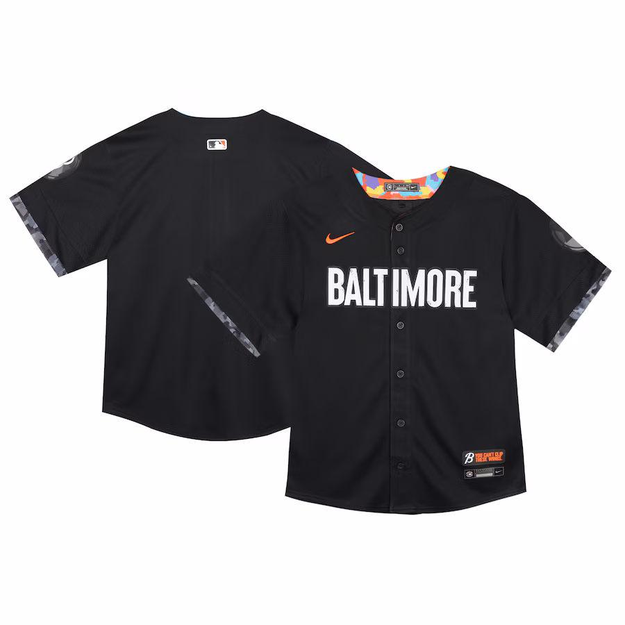 Toddler Baltimore Orioles  Nike Black City Connect Limited Jersey - Puhuasuan