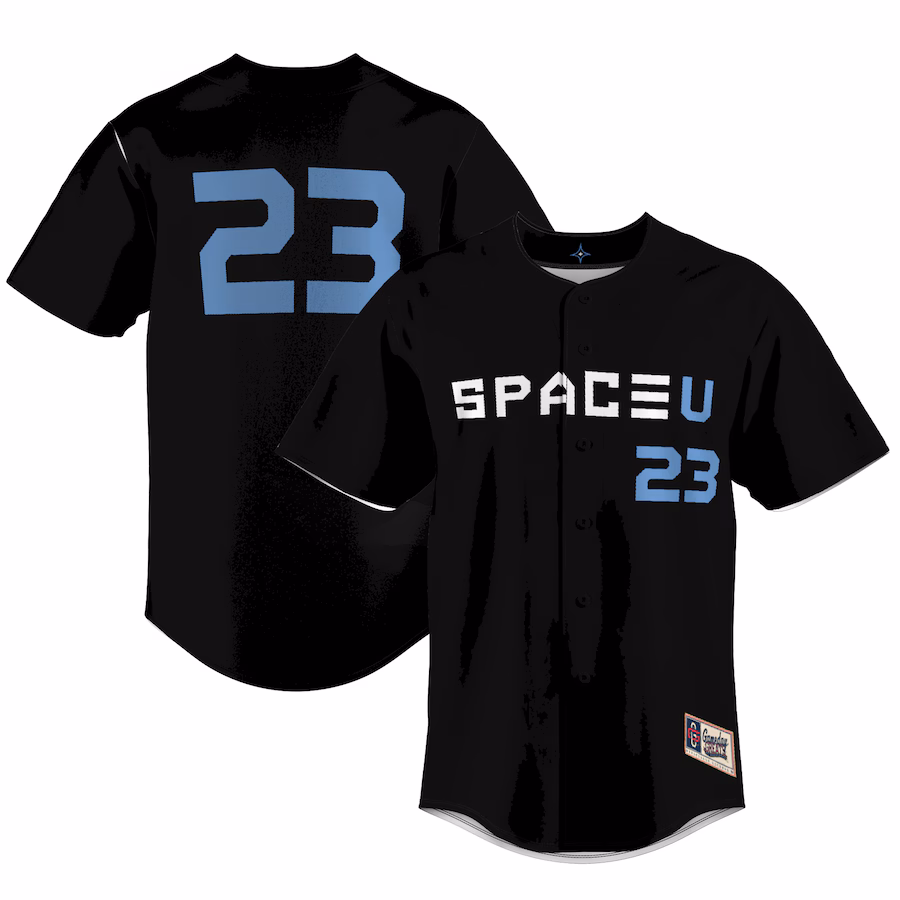 Unisex GameDay Greats #23 Black UCF Knights Space Game Lightweight Softball Jersey - Puhuasuan