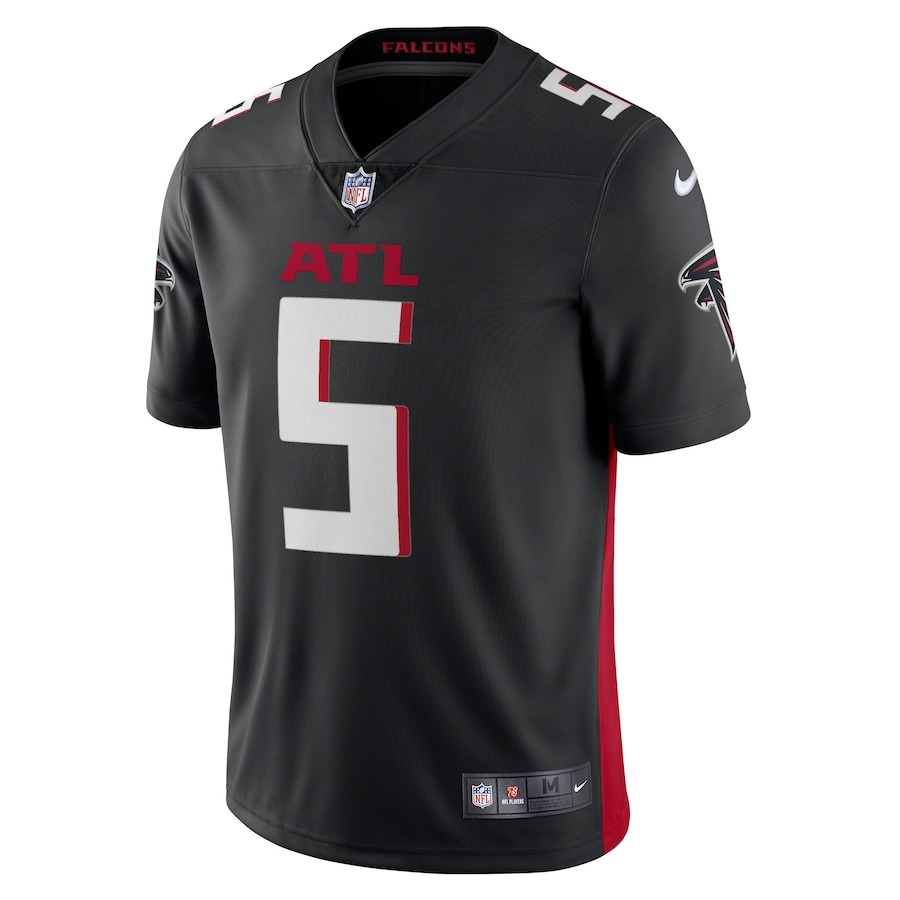 Men's Atlanta Falcons Drake London Nike Black Vapor Limited Jersey - Puhuasuan