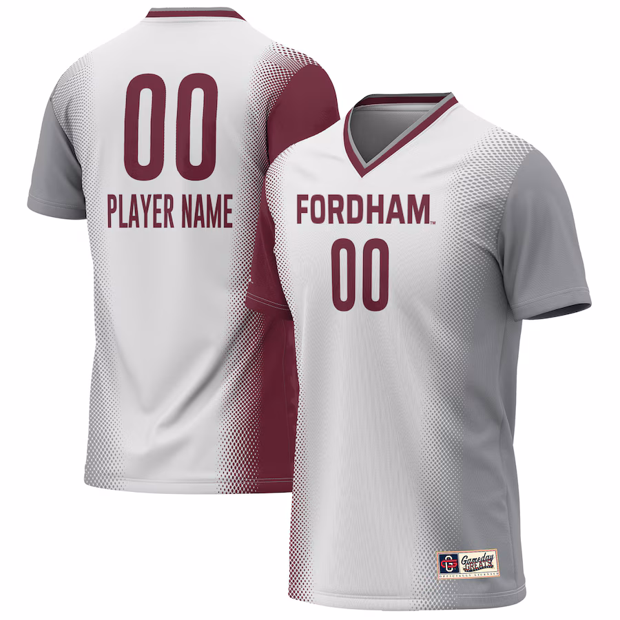 Fordham Rams GameDay Greats Youth Lightweight Pick-A-Player NIL Women's Soccer Jersey - White - Puhuasuan