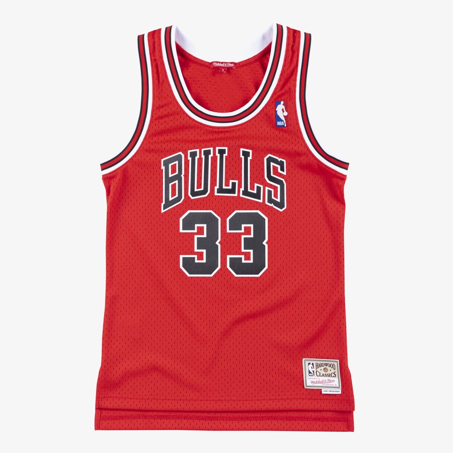 Women's Chicago Bulls Scottie Pippen Red 1997/98 Hardwood Classics Swingman Jersey - Puhuasuan