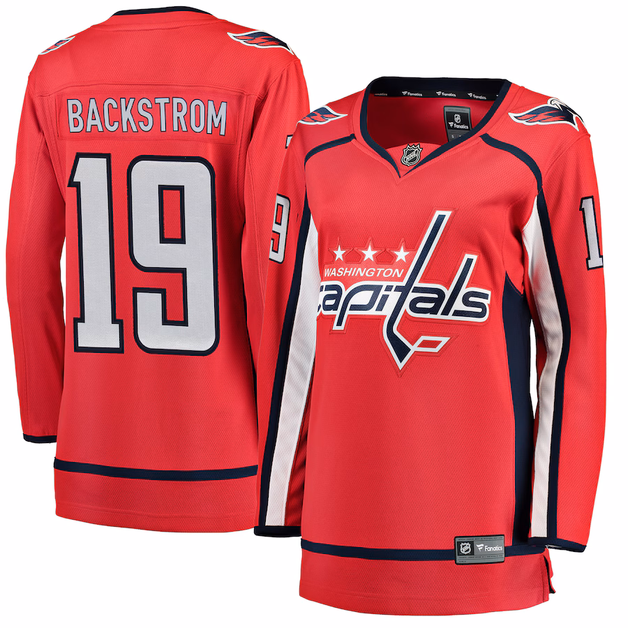 Women's Washington Capitals Nicklas Backstrom Fanatics Red Home Breakaway Player Jersey - Puhuasuan