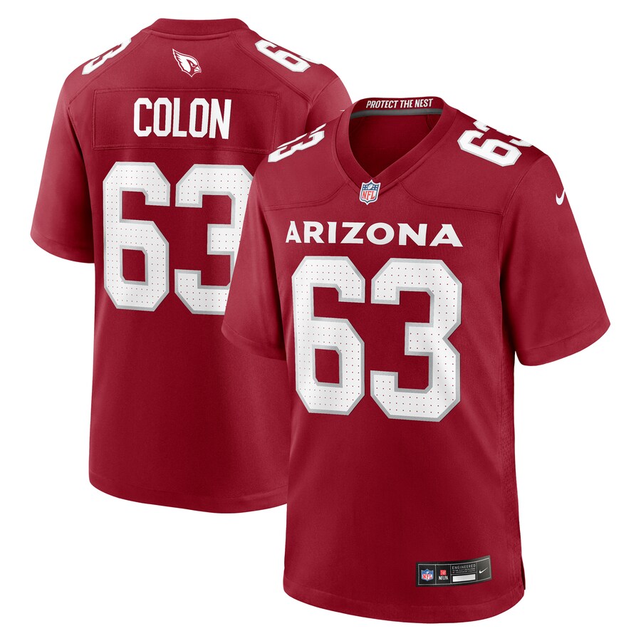 Men's Arizona Cardinals Trystan Colon Nike  Cardinal Team Game Jersey - Puhuasuan