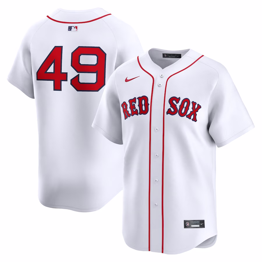 Men's Boston Red Sox Tim Wakefield Nike White Home Limited Player Jersey - Puhuasuan