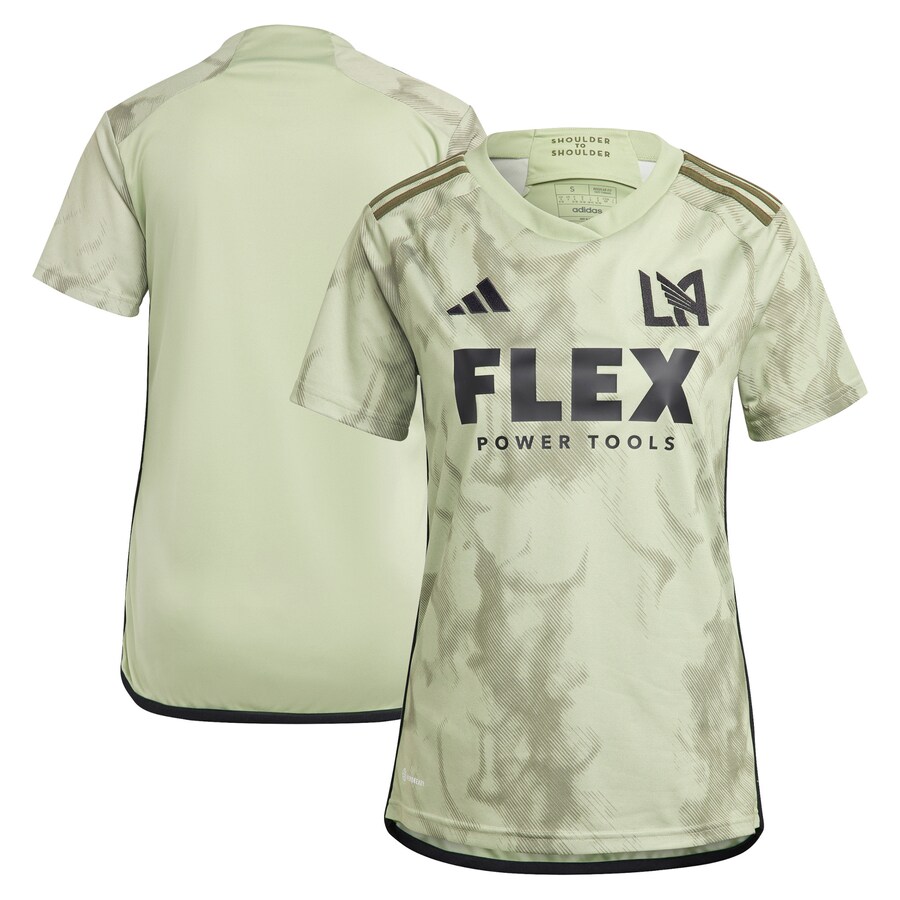 Women's LAFC adidas Green 2023 Smokescreen Replica Jersey - Puhuasuan