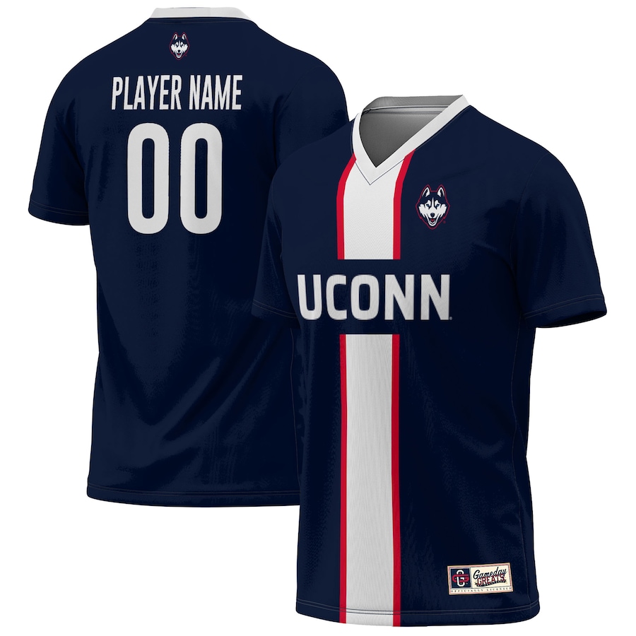 UConn Huskies GameDay Greats Youth Lightweight Pick-A-Player NIL Men's Soccer Jersey Navy - Puhuasuan