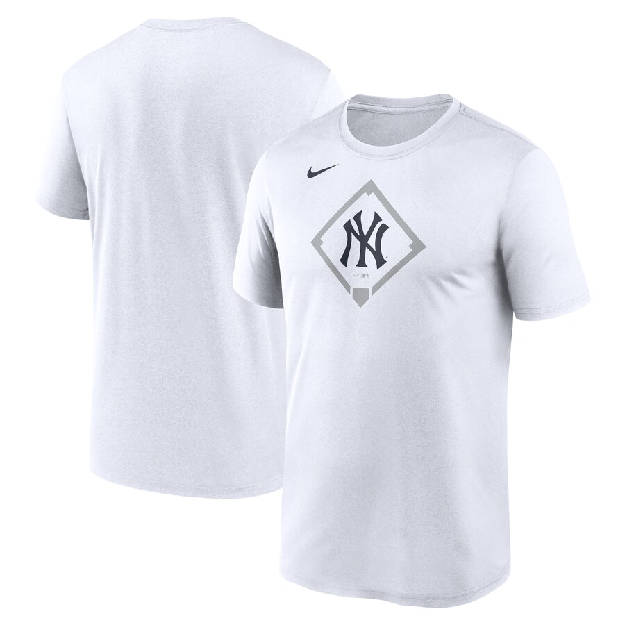 Men's New York Yankees Nike White Icon Legend Performance T-Shirt - Puhuasuan