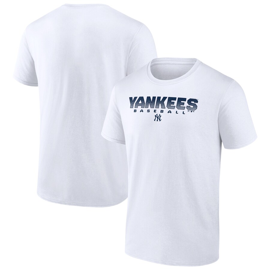 Men's New York Yankees White Utility Player T-Shirt - Puhuasuan