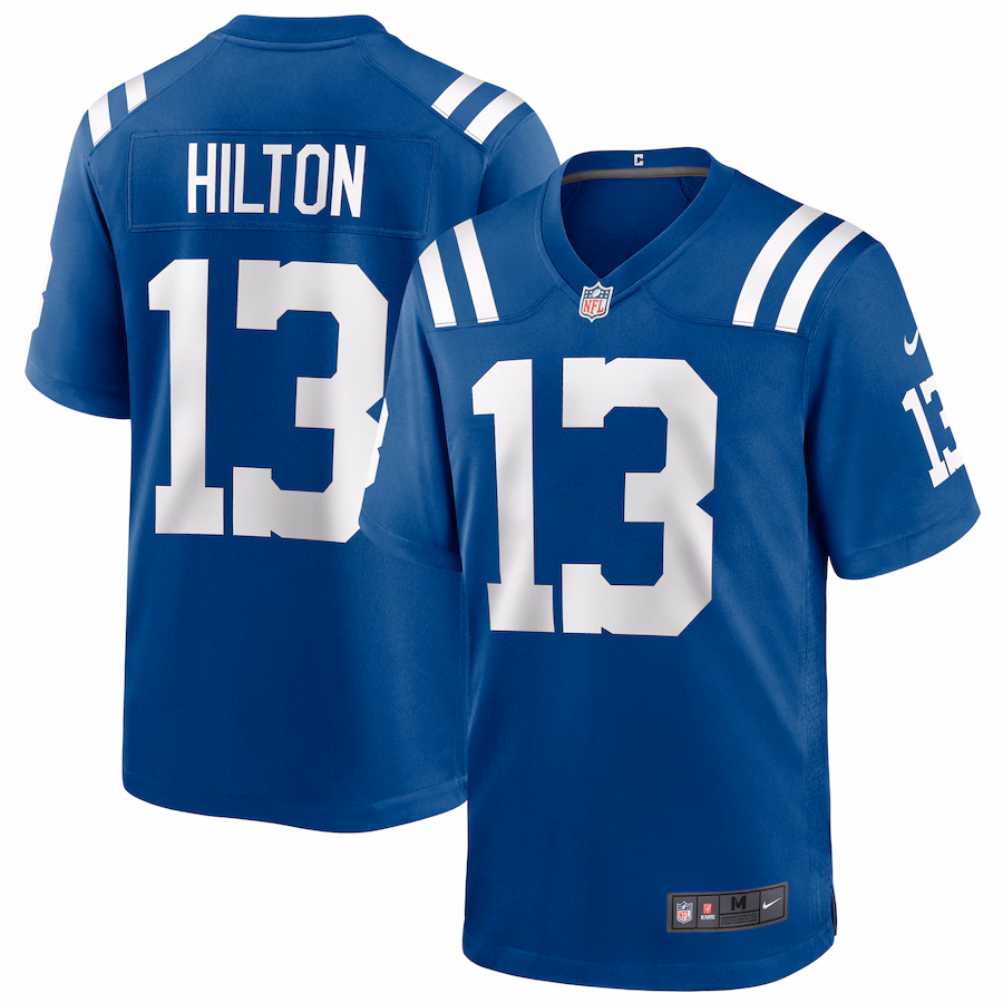 Men's Indianapolis Colts T.Y. Hilton Nike Royal Game Player Jersey - Puhuasuan