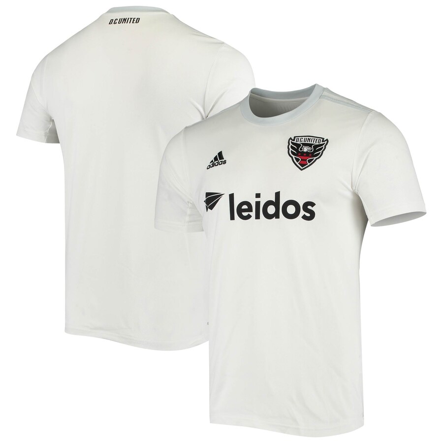 Men's D.C. United adidas White 2020/21 Replica Alternate Jersey - Puhuasuan