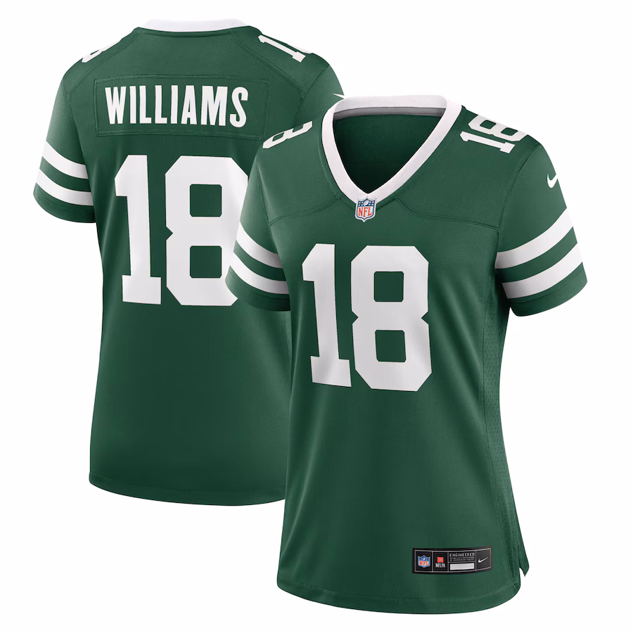Women's New York Jets Mike Williams Nike Legacy Green Game Jersey - Puhuasuan