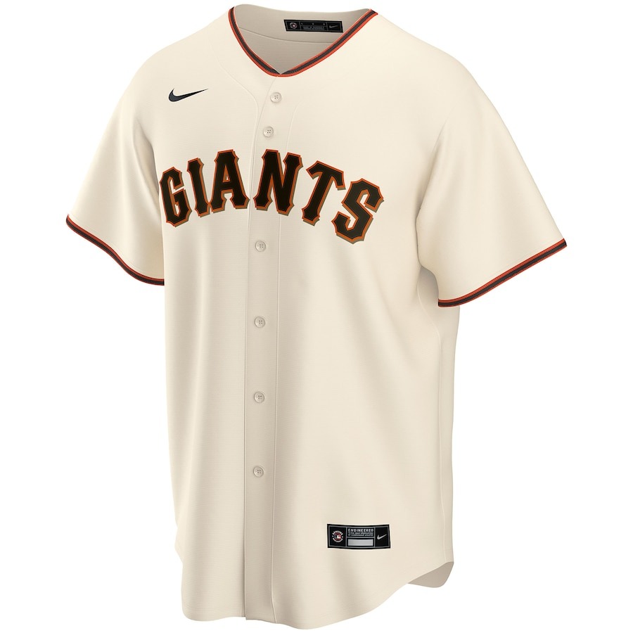 Men's San Francisco Giants Nike Cream Home Pick-A-Player Retired Roster Replica Jersey - Puhuasuan