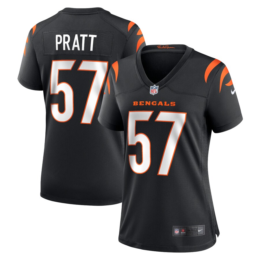 Women's Cincinnati Bengals Germaine Pratt Nike Black Game Jersey - Puhuasuan