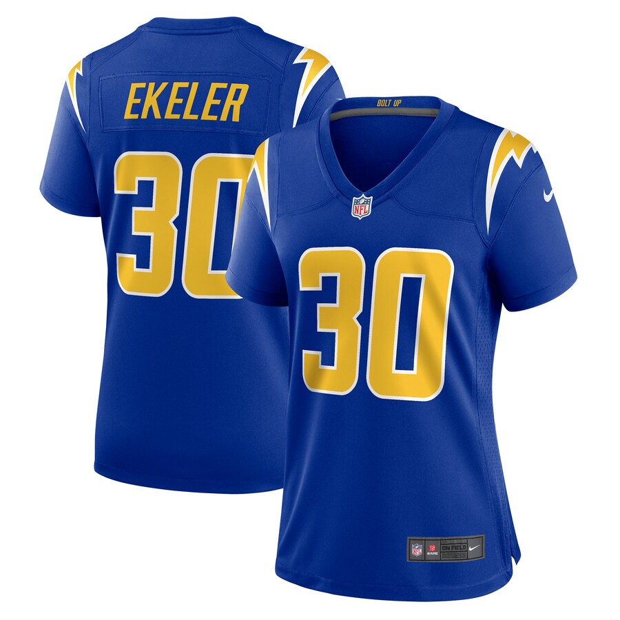 Women's Los Angeles Chargers Austin Ekeler Nike Royal Game Jersey - Puhuasuan
