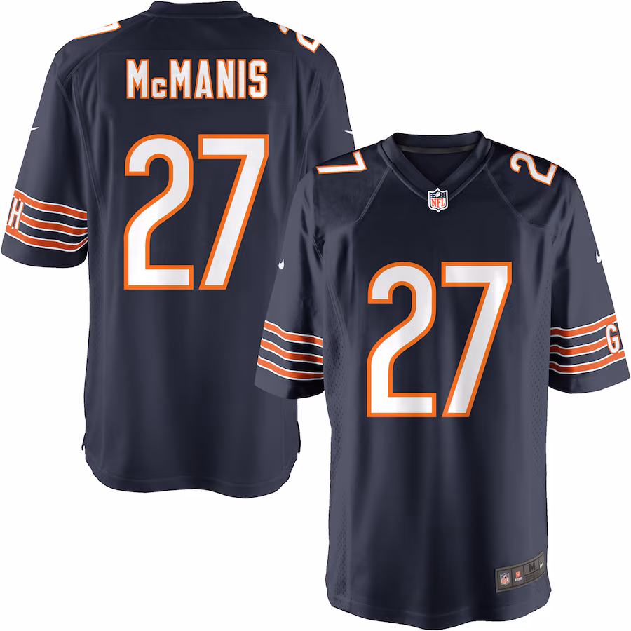 Nike Youth Chicago Bears Sherrick McManis Team Color Game Jersey - Puhuasuan