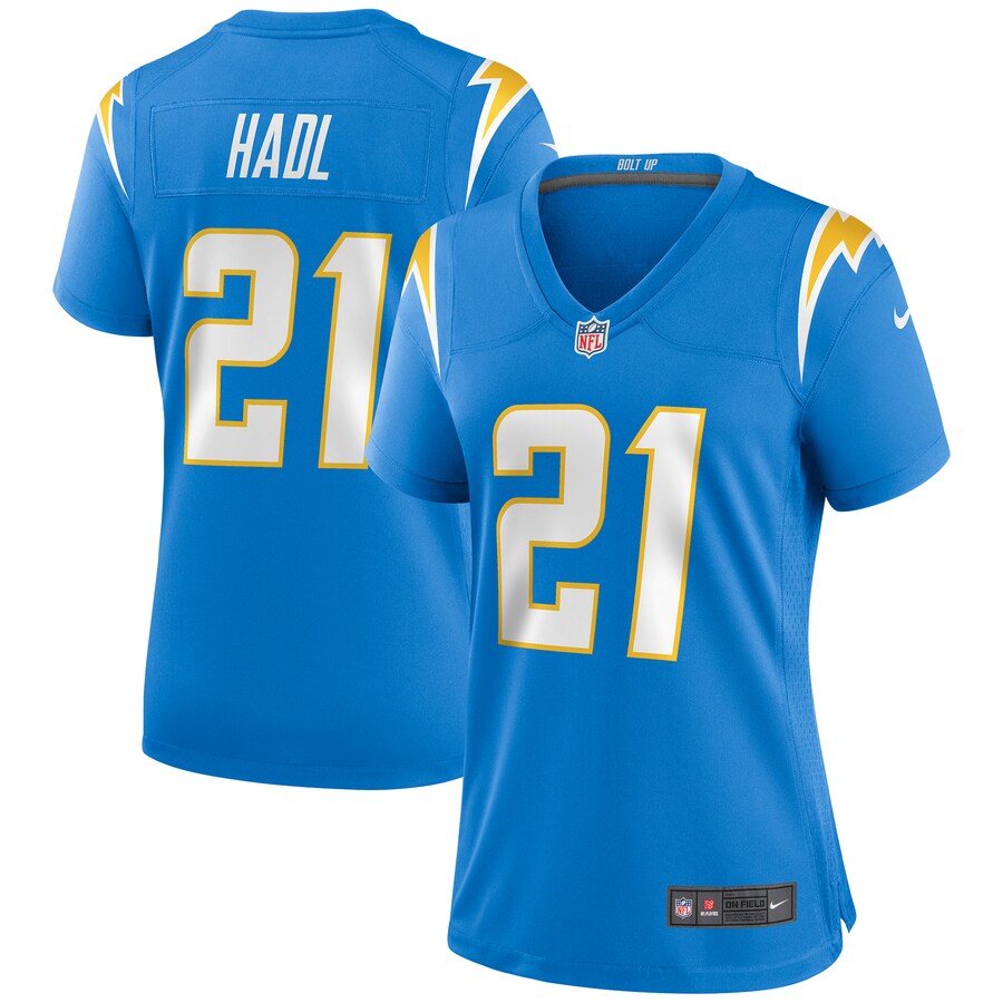 Women's Los Angeles Chargers John Hadl Nike Powder Blue Game Retired Player Jersey - Puhuasuan