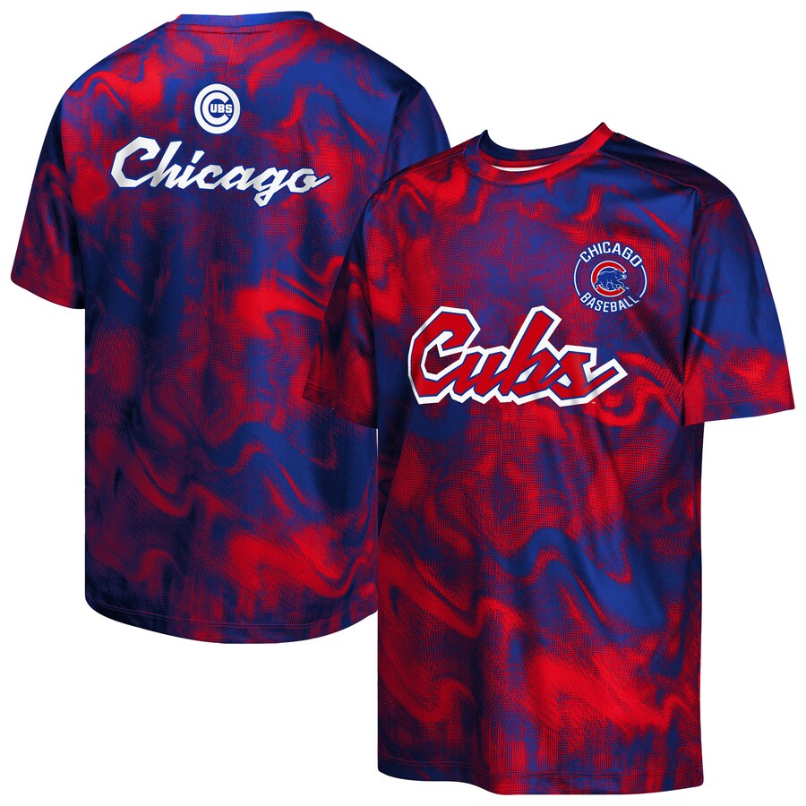 Youth Chicago Cubs Royal/Red Pinch Hitter T-Shirt - Puhuasuan