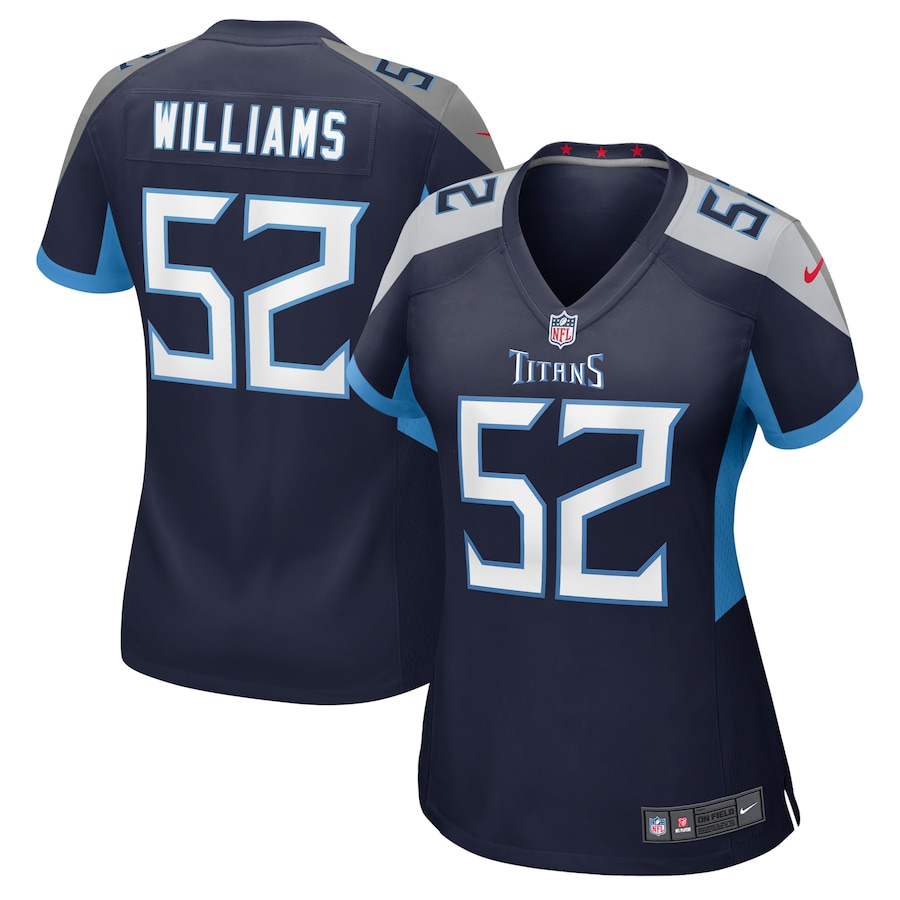 Women's Tennessee Titans James Williams Nike Navy Game Jersey - Puhuasuan