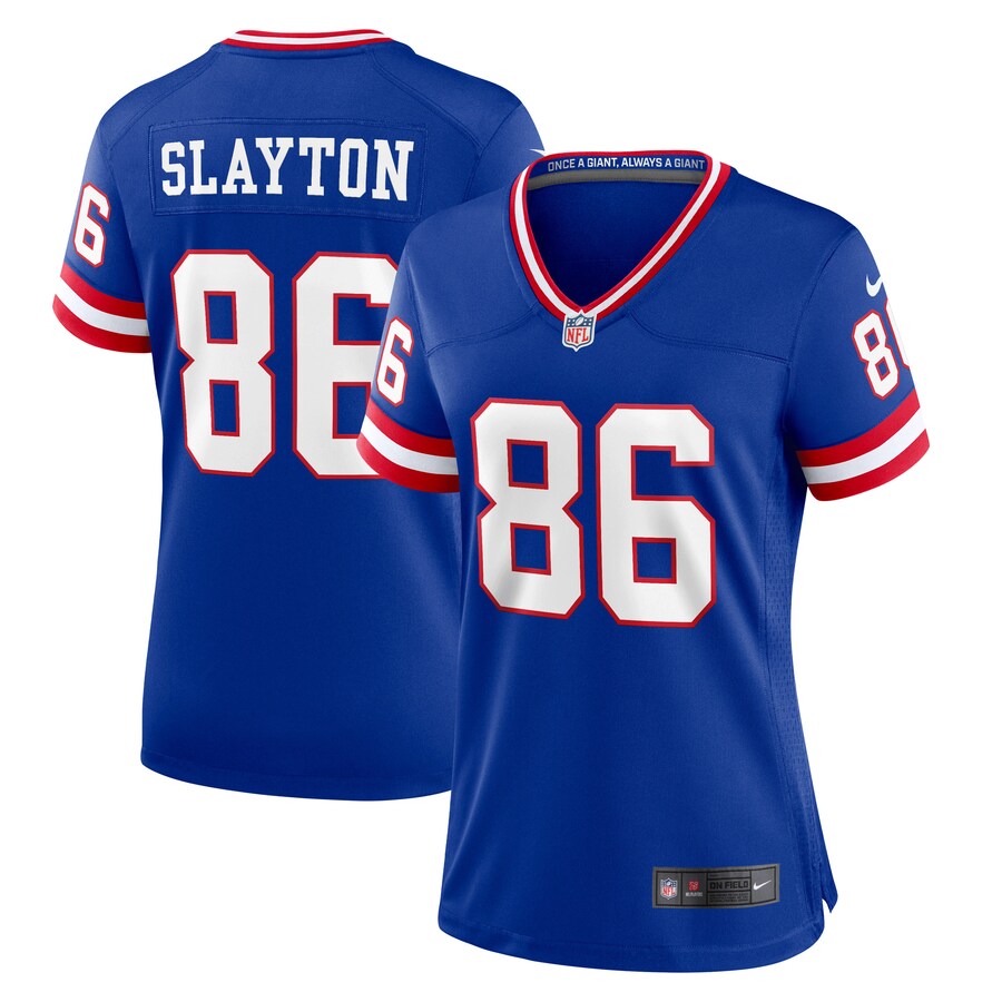 Women's New York Giants Darius Slayton Nike Royal Classic Player Game Jersey - Puhuasuan