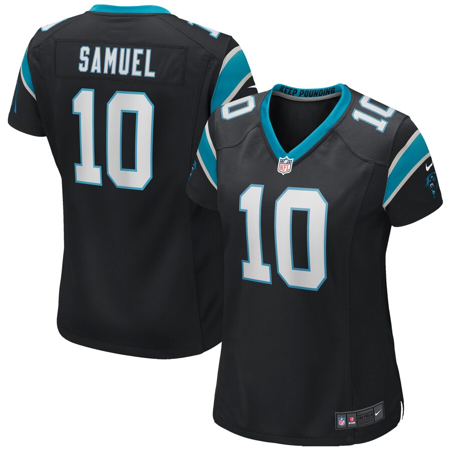 Women's Nike Curtis Samuel Black Carolina Panthers Game Jersey - Puhuasuan