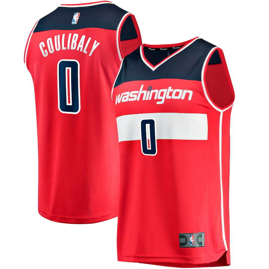 Men's Washington Wizards  Fanatics Red  Fast Break Replica Jersey - Icon Edition - Puhuasuan