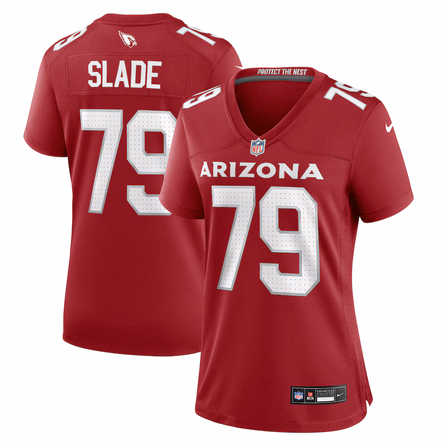 Women's Arizona Cardinals Jacob Slade Nike  Cardinal  Game Jersey - Puhuasuan